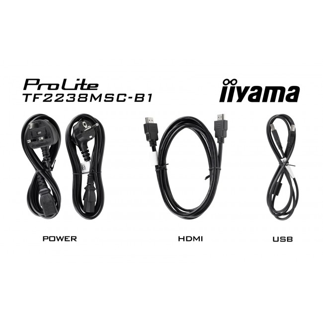 iiyama TF2238MSC-B1 Signage Display Digital A-board 55.9 cm (22 iiyama TF2238MSC-B1 Signage Display Digital A-board 55.9 cm (22