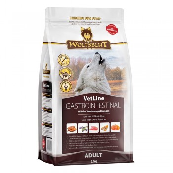 Wolfsblut VetLine Gastrointestinal 2 kg Adult Duck, Sweet Potato