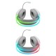 HEADPHONES DEFENDER ECLIPSE RGB WHITE