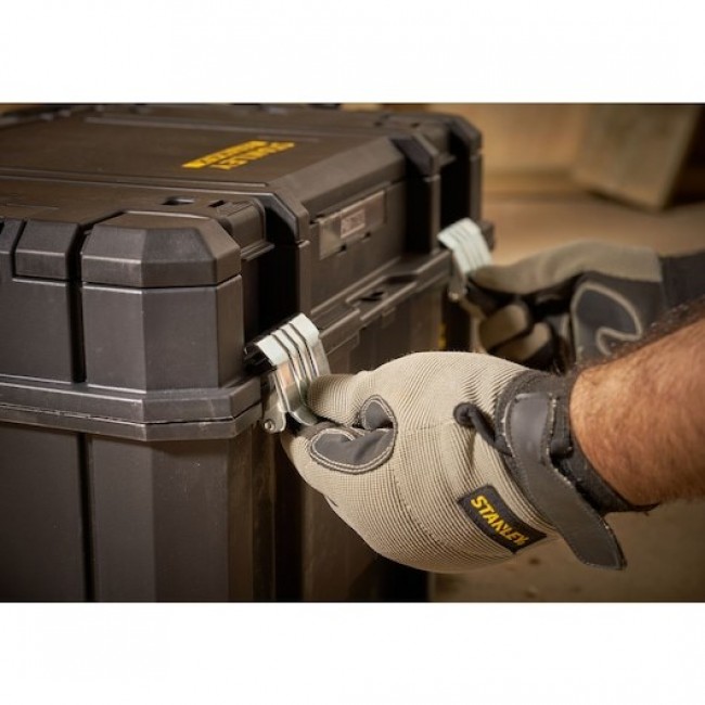 Stanley FATMAX PRO-STACK Tool hard case Black Stanley FATMAX PRO-STACK Tool hard case Black