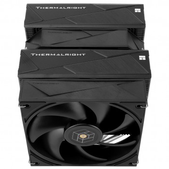 Thermalright Royal pretor 130 Processor Heatsink/Radiator 13 cm Black, Silver