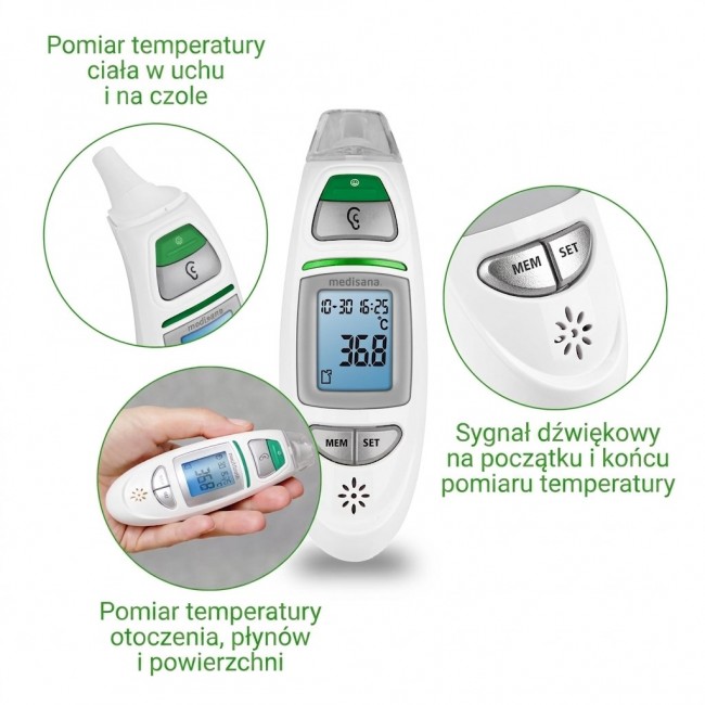 Infrared multifunctional thermometer Medisana TM 750 Infrared multifunctional thermometer Medisana TM 750