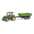 Bruder - John Deere 5115M mit Bordwandanh nger