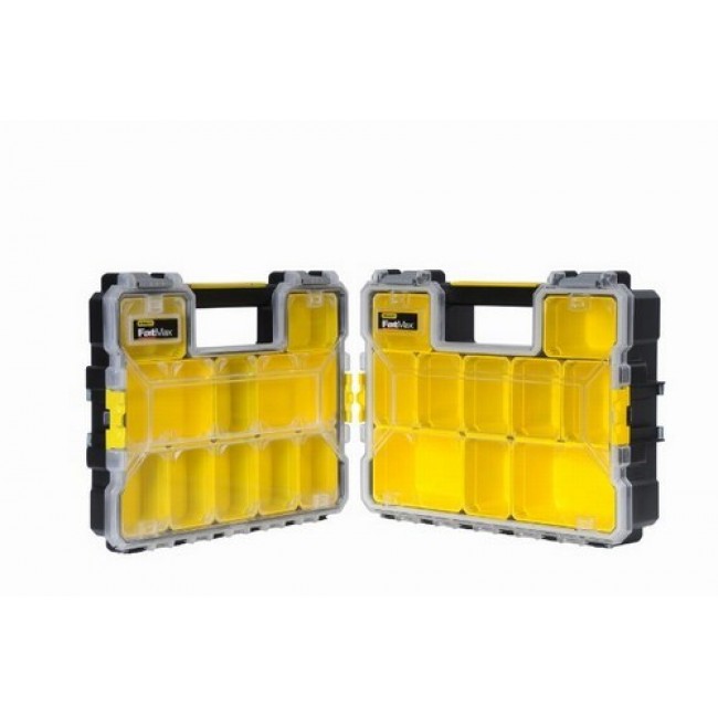 Stanley 1-97-519 small parts/tool box Black, Transparent, Yellow