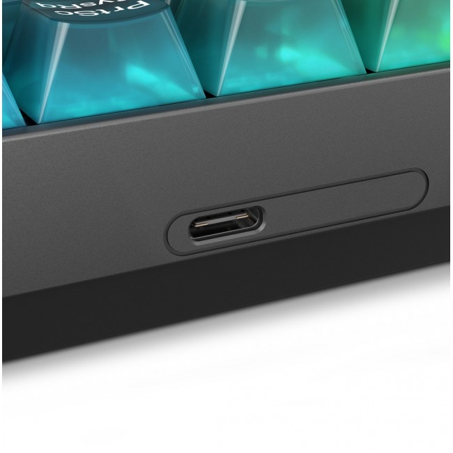 Lenovo Legion K510 Mini Pro keyboard Gaming USB US English Black, Transparent
