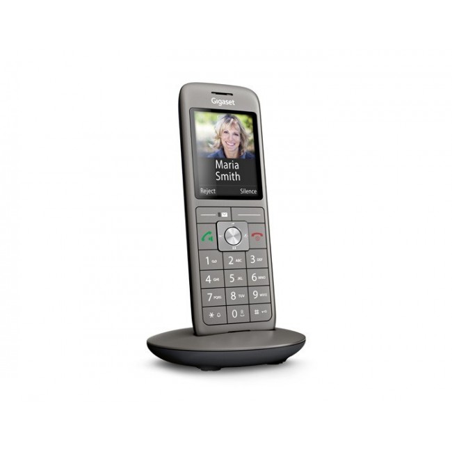 Gigaset CL660HX Analog/DECT telephone Caller ID Anthracite