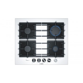 Bosch Serie 6 Gas cooktop PPP6A2M90 4 fields white color Built-in 60 cm 4 zone(s)