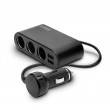 Savio Car lighter socket splitter 12/24V SA-024