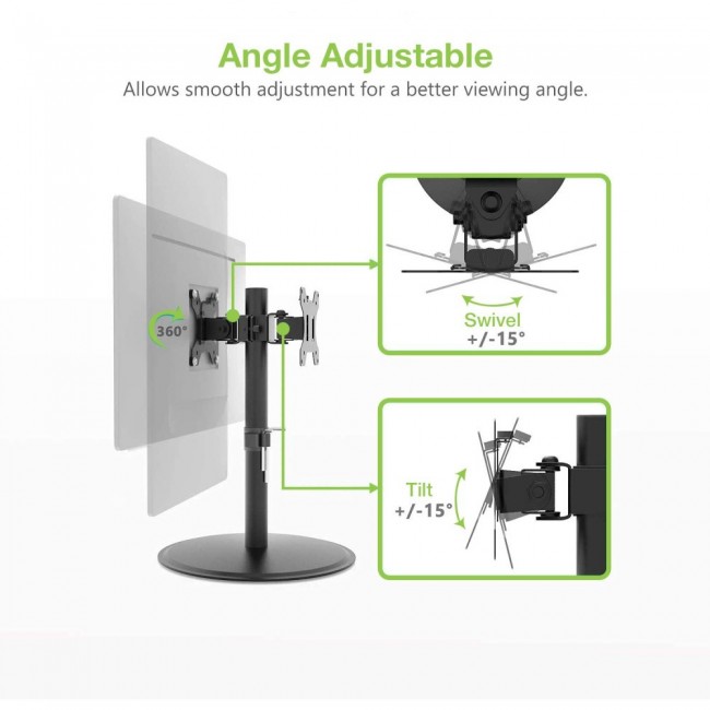 Techly ICA-LCD 402 monitor mount / stand 81.3 cm (32