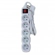 Esperanza ELK214W power extension 1.5 m 5 AC outlet(s) Indoor White
