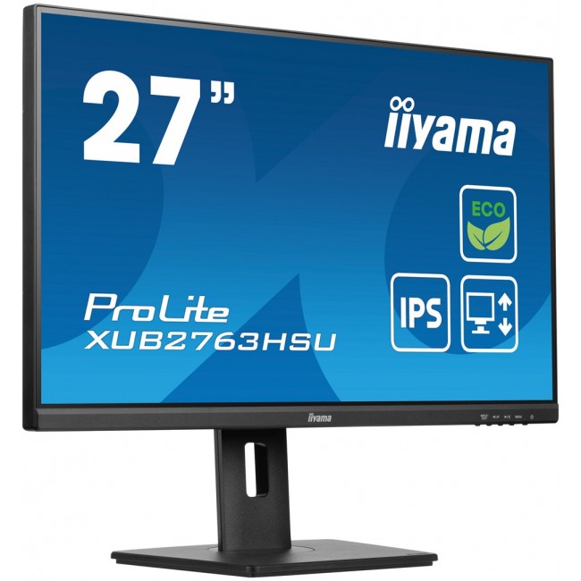 iiyama ProLite XUB2763HSU-B1 computer monitor 68.6 cm (27 iiyama ProLite XUB2763HSU-B1 computer monitor 68.6 cm (27