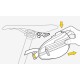 Topeak Wedge Pack II Medium bike bag, w/fixer Topeak Wedge Pack II Medium bike bag, w/fixer