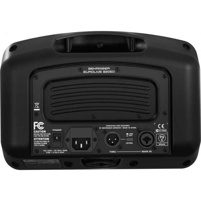 Behringer B205D - ultra-compact listening monitor Behringer B205D - ultra-compact listening monitor