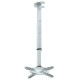 Techly Projector Ceiling Stand Extension 60-102 cm Silver ICA-PM 102XL Techly Projector Ceiling Stand Extension 60-102 cm Silver ICA-PM 102XL