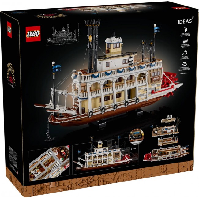LEGO IDEAS 21356 River Steamboat LEGO IDEAS 21356 River Steamboat