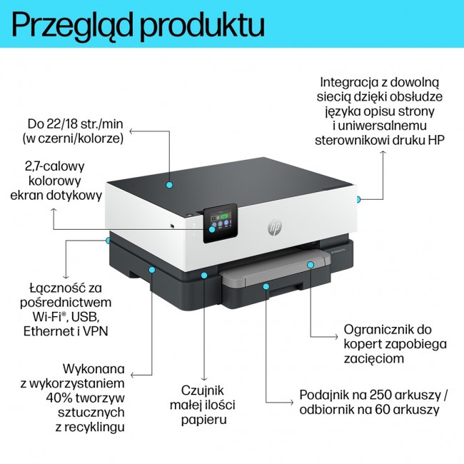 HP OfficeJet Pro 9110b Wireless Color Printer, Two-sided printing HP OfficeJet Pro 9110b Wireless Color Printer, Two-sided printing