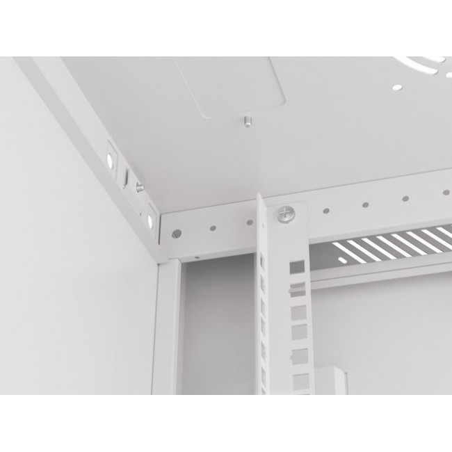 Lanberg WF01-6415-10S rack cabinet 15U Wall mounted rack Grey