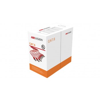 Hikvision DS-1LN6-UU networking cable Orange 305 m Cat6 U/UTP (UTP)