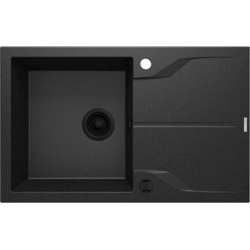 1-bowl granite sink with drainer