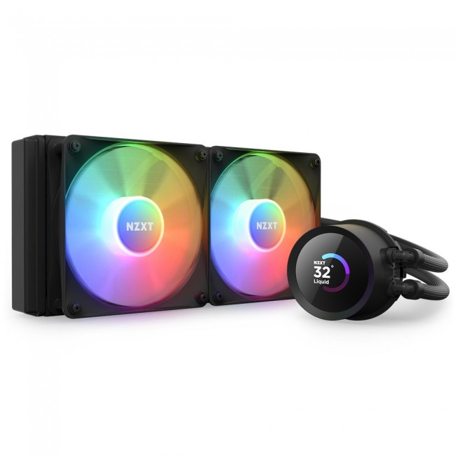 NZXT Kraken 240 RGB Processor All-in-one liquid cooler 12 cm Black 1 pc(s) NZXT Kraken 240 RGB Processor All-in-one liquid cooler 12 cm Black 1 pc(s)