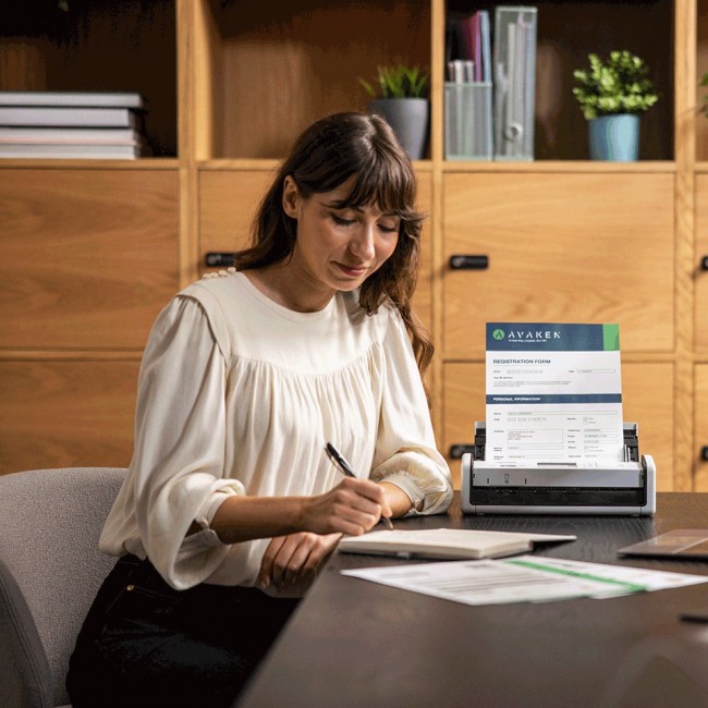 Brother ADS-1800W ADF scanner 1200 x 1200 DPI A4 White Brother ADS-1800W ADF scanner 1200 x 1200 DPI A4 White