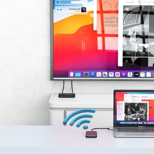 Wireless USB-C Network Adapter Verbatim WDA-01