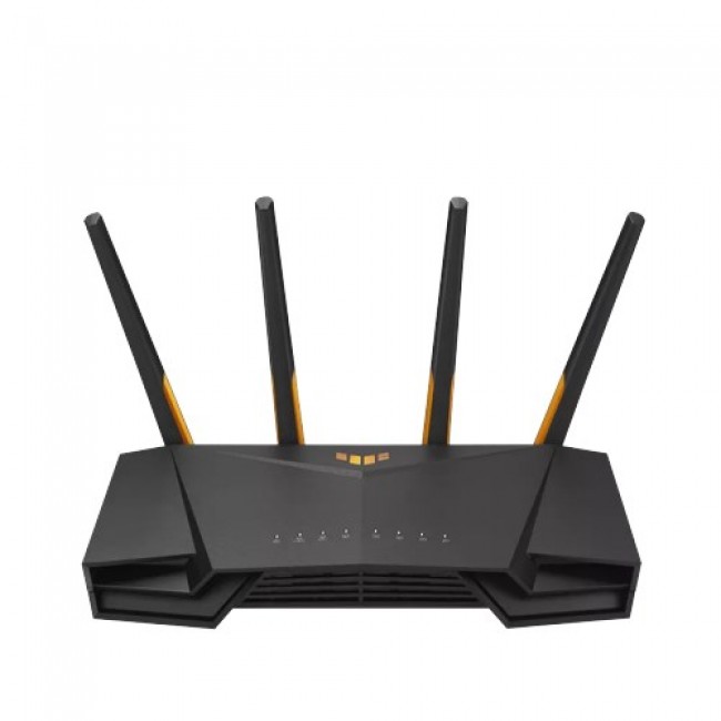 ASUS TUF Gaming AX3000 V2 wireless router Gigabit Ethernet Dual-band (2.4 GHz / 5 GHz) Black, Orange