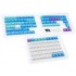 Ducky x MK Frozen Llama Keycap Set