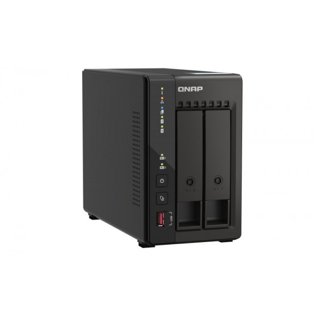 QNAP TS-253E NAS Tower Intel Celeron J6412 8 GB 0 TB QNAP QTS Black