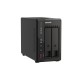 QNAP TS-253E NAS Tower Intel Celeron J6412 8 GB 0 TB QNAP QTS Black