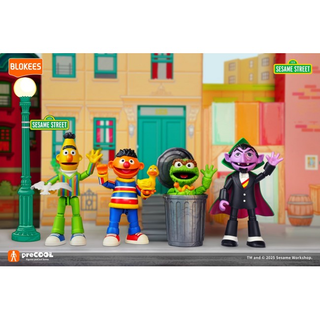 BLOKEES SESAME STREET FIGURES preCOOL S1 - COUNT VON COUNT