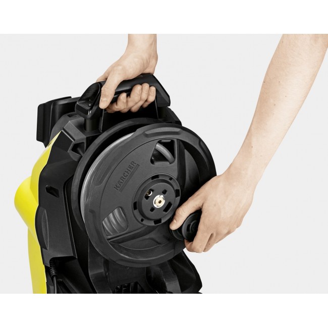K rcher K 4 Premium Power Control Flex Home pressure washer Upright Electric 420 l/h 1800 W Black, Yellow