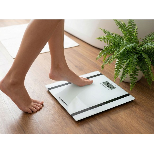 Esperanza EBS018W Samba Rectangle White Electronic personal scale Esperanza EBS018W Samba Rectangle White Electronic personal scale