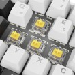 Sharkoon SGK50 S4 keyboard Home USB QWERTZ German White