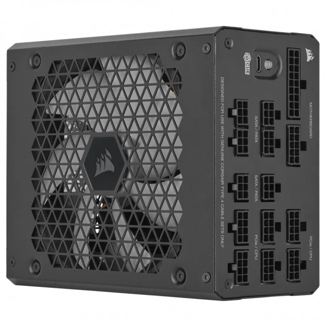 Corsair HX1000i power supply unit 1000 W 24-pin ATX ATX Black Corsair HX1000i power supply unit 1000 W 24-pin ATX ATX Black