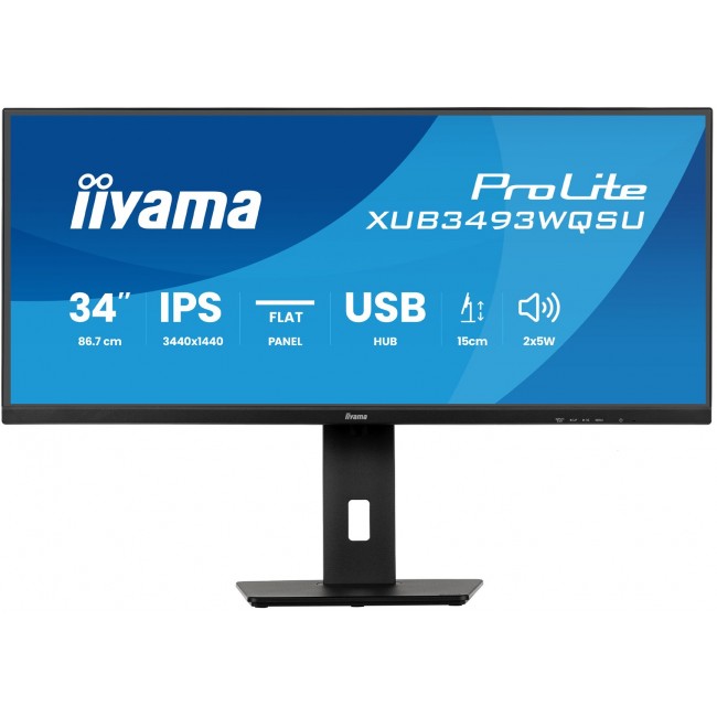 iiyama ProLite XUB3493WQSU-B6 computer monitor 86.4 cm (34