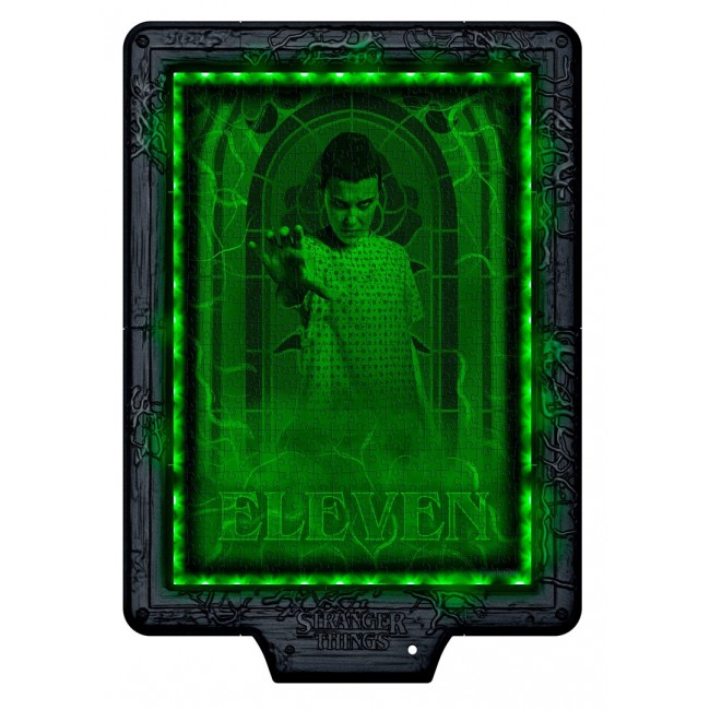 Clementoni The Metamorphic Art Collection - Stranger Things Jigsaw puzzle 520 pc(s) Television/films