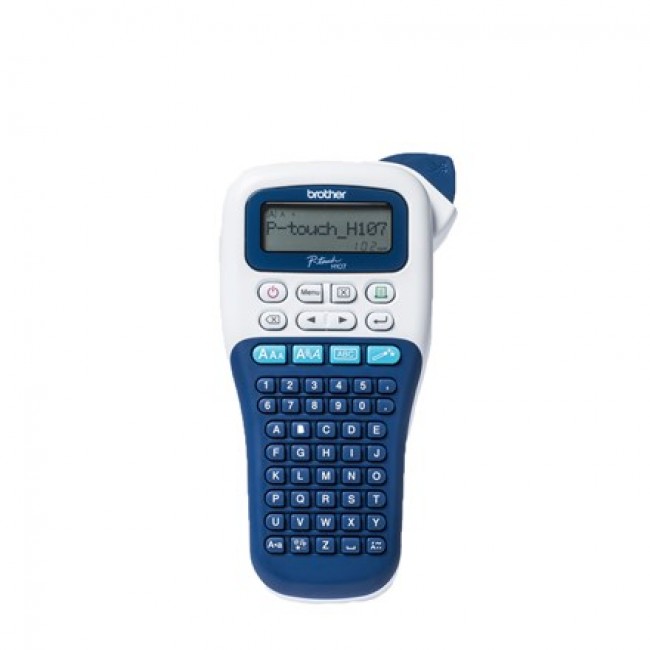 Brother PTH-107BRE1 | Mono | Thermal | Label Printer | White/ Blue Brother PTH-107BRE1 | Mono | Thermal | Label Printer | White/ Blue