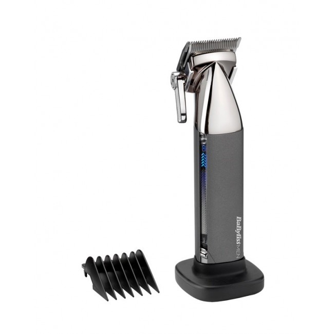 BaByliss Super-X Metal E996E hair trimmers/clipper Anthracite, Stainless steel 5 Lithium-Ion (Li-Ion)