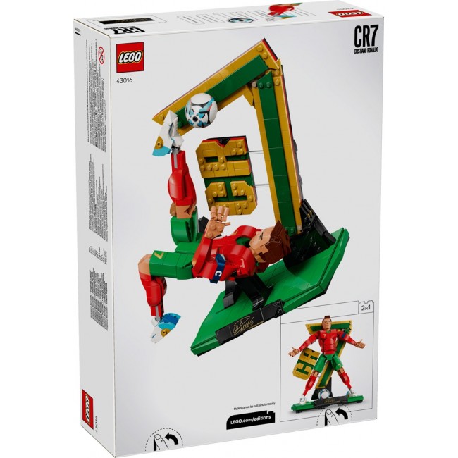 LEGO EDITIONS 43016 Cristiano Ronaldo - Football Legend