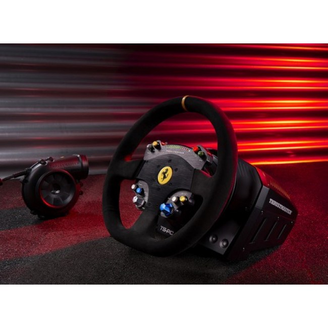 Thrustmaster TS-PC Racer Ferrari 488 Challenge Edition Black USB 2.0 Steering wheel Analogue / Digital