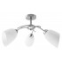 Activejet Classic chandelier pendant ceiling lamp NIKITA nickel triple 3xE27 for living room