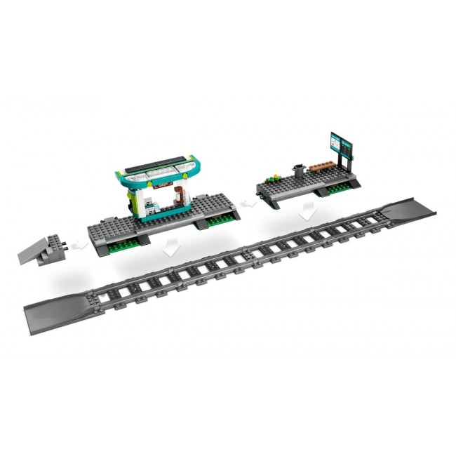 LEGO CITY 60423 Downtown Streetcar and Station LEGO CITY 60423 Downtown Streetcar and Station