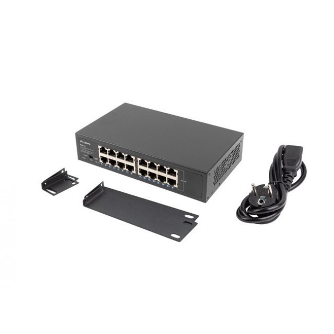 Lanberg Switch RSGE-16 Rack 10 Lanberg Switch RSGE-16 Rack 10