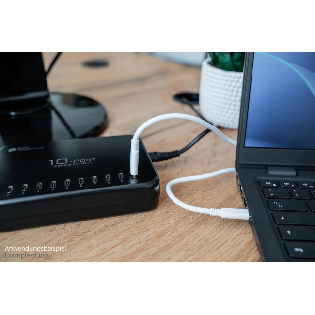 Alcasa PCA-D007S mobile device charger Tablet Black AC Fast charging Indoor