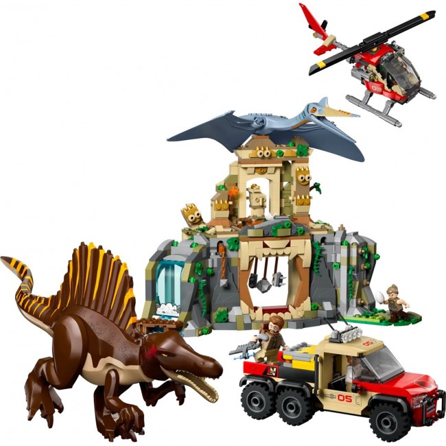 LEGO JURASSIC WORLD 76976 Spinosaurus & Quetzalcoatlus Air Mission LEGO JURASSIC WORLD 76976 Spinosaurus & Quetzalcoatlus Air Mission