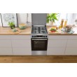Gorenje GKS5C71XF Freestanding cooker with oven Silver