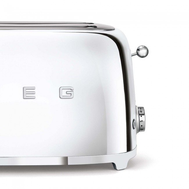 Smeg 50's Style Toaster TSF02SSEU Steel