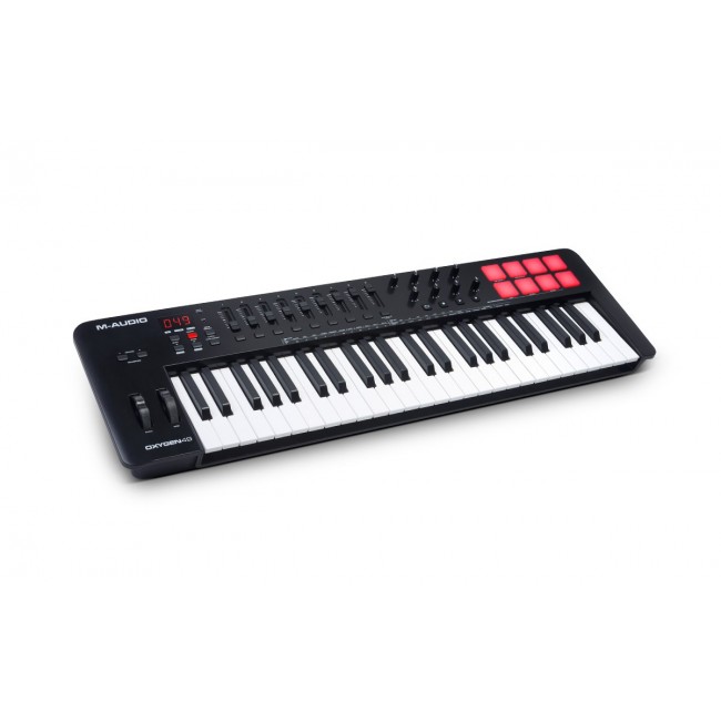 M-AUDIO Oxygen 49 (MKV) MIDI keyboard 49 keys USB Black M-AUDIO Oxygen 49 (MKV) MIDI keyboard 49 keys USB Black