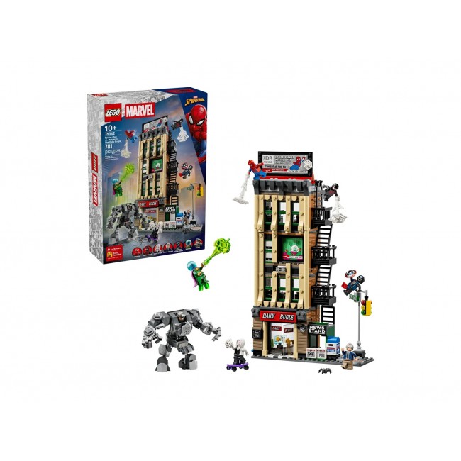 LEGO MARVEL 76342 Spider-Man vs. Mysterio: The Daily Bugle
